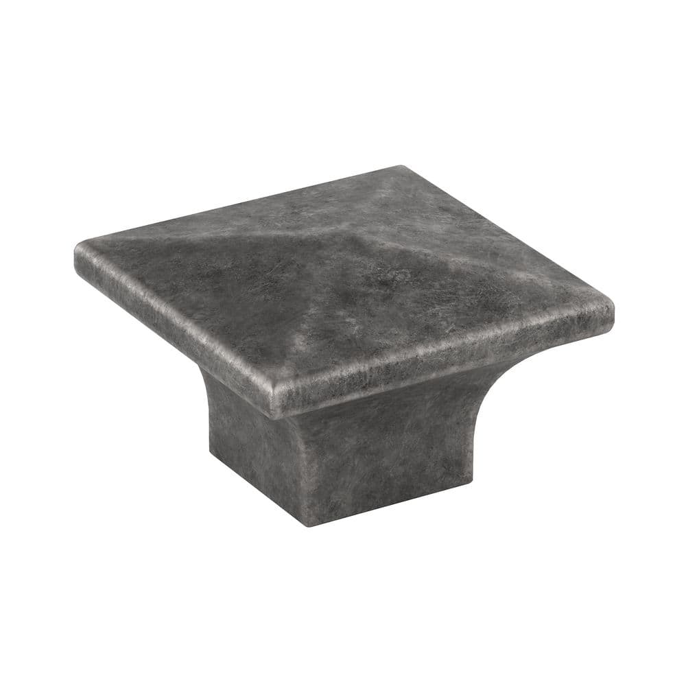 McKenzie Collection 1-1/4 in. (32 mm) Modern Pewter Square Cabinet Knob price history on PriceWatchPro