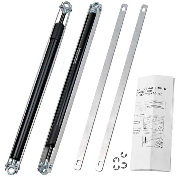 36-80 Standard Strut Kit for Werner Aluminum Attic Ladders, 1 Pair Replacement Parts, High Quality Iron and Aluminum