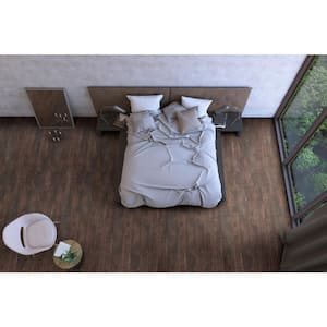 Redwood Mahogany 6 in. x 36 in. Matte Porcelain Floor and Wall Tile (12 sq. ft. / case)