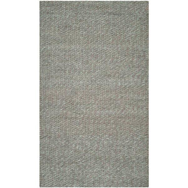 SAFAVIEH Natural Fiber Teal 4 ft. x 6 ft. Area Rug