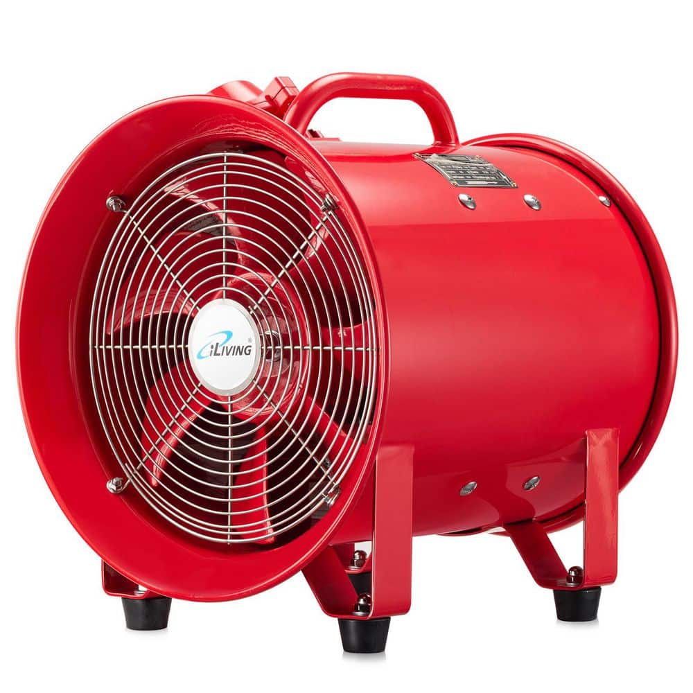 Explosion Proof 12 in. Ventilation Floor Fan, With 550-Watt, 2720 CFM, Red price history on PriceWatchPro