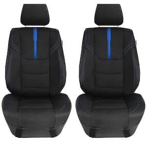 Memory Foam Car Lumbar Cushion Driving Seat Cushion(Fog Blue)