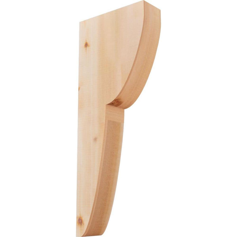 3-1/2 in. x 10 in. x 26 in. Western Red Cedar Crestline Smooth Corbel price history on PriceWatchPro