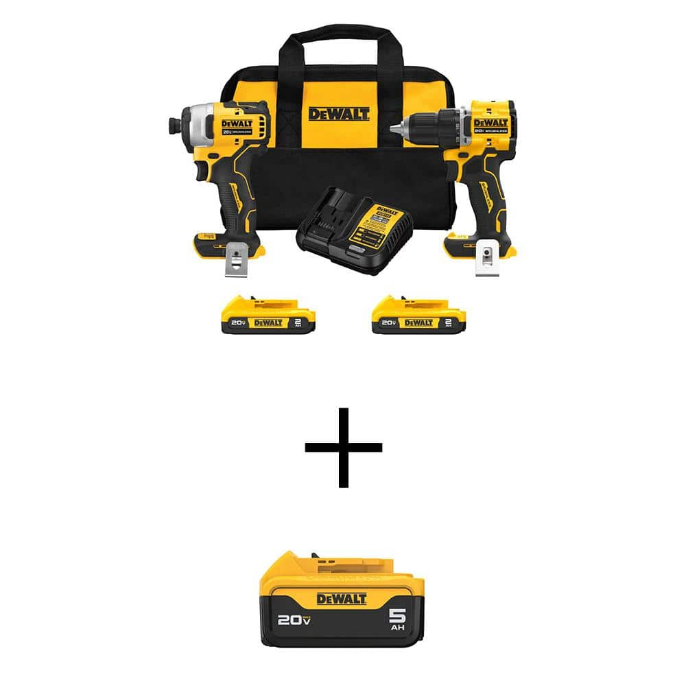 DEWALT DCK225D2WDCB205