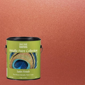1 gal. Copper Penny Water-Based Satin Metallic Interior Paint