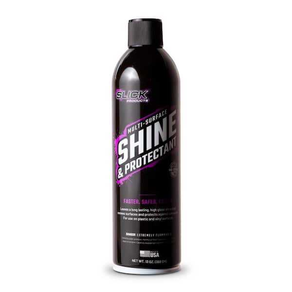 SLICK PRODUCTS Shine and Protectant Spray Coating for Plastic, Viny, Fiberglass and More