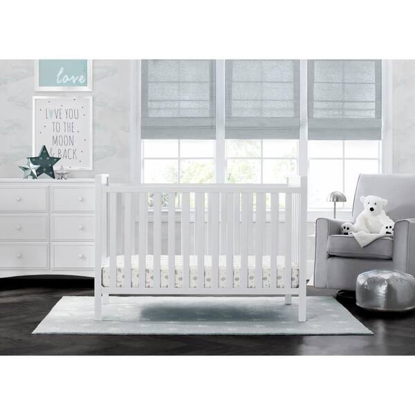 delta white crib