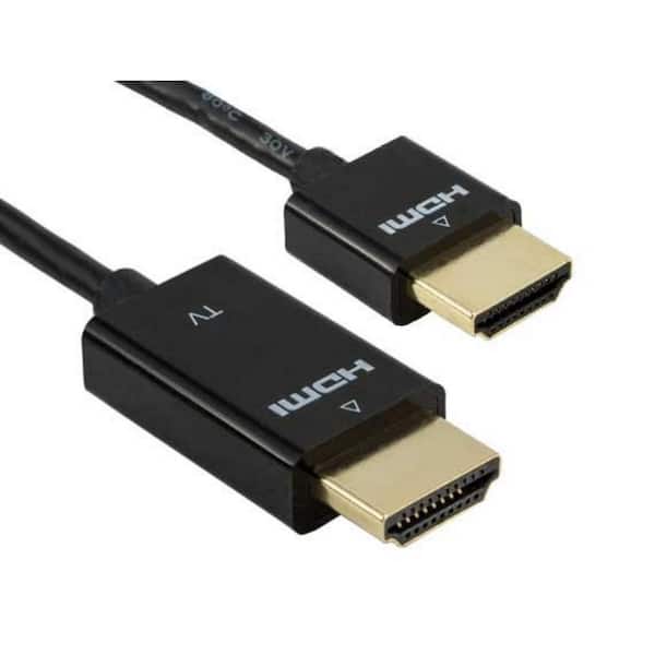 SANOXY 3 ft. Ultra-Slim HDMI Cable with Red Mere Technology