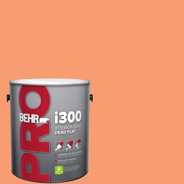 1 gal. #P200-5 Burning Coals Dead Flat Interior Paint
