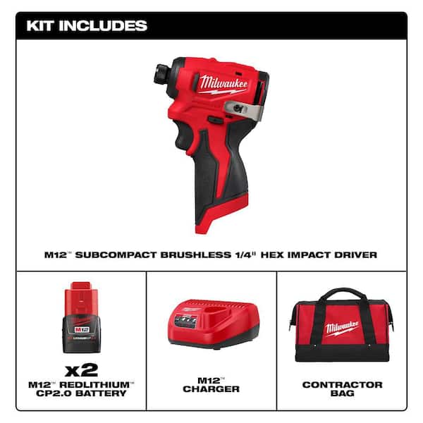 Milwaukee M12 12-Volt Lithium-Ion Compact Brushless Cordless