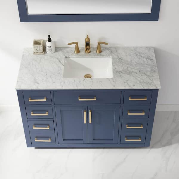 Altair Ivy 48 In Single Bathroom, Bathroom Vanity Set With Mirror Home Depot