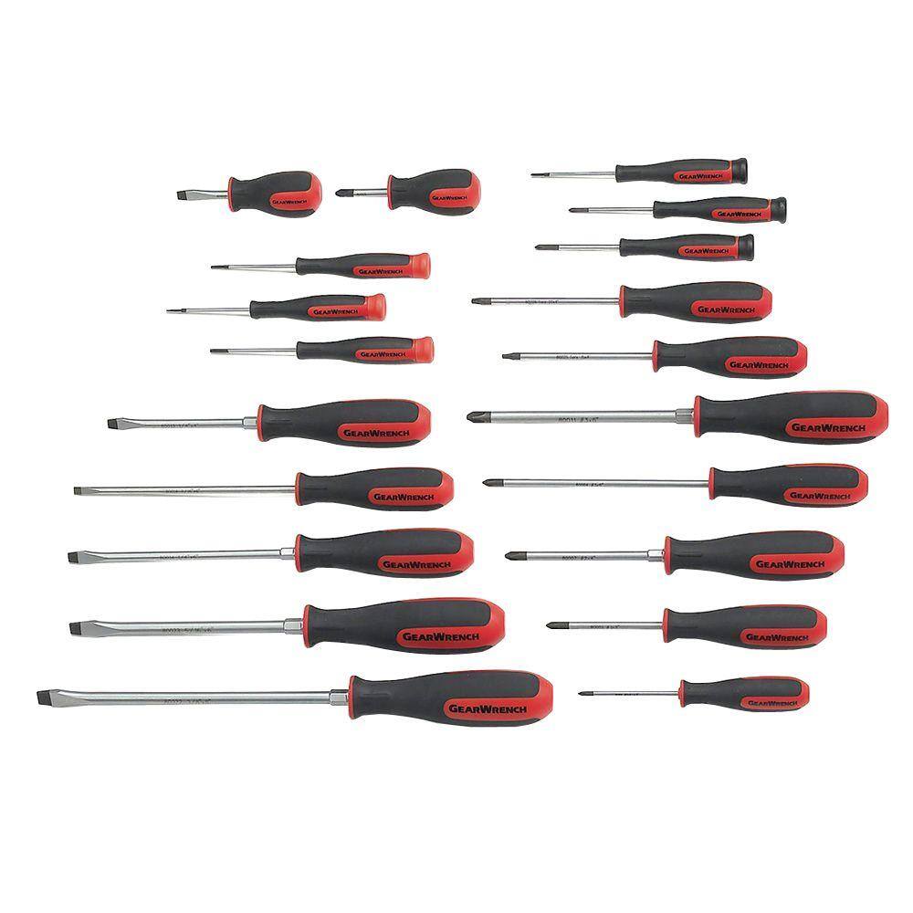 GEARWRENCH Master Dual Material Screwdriver Set (20Piece)80066 The