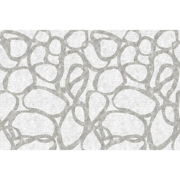 RoomMates Nikki Chu Grey Ulo Circles Mural Peel and Stick Wallpaper (Covers 150 sq. ft.)