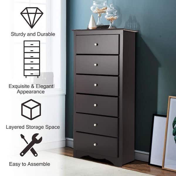 chinese dress ladies Bryant Linen Extra Wide Large 6-Drawer