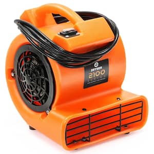 1/12 HP 5.5 in. One Speed Mini Blower Fan Air Mover in Orange