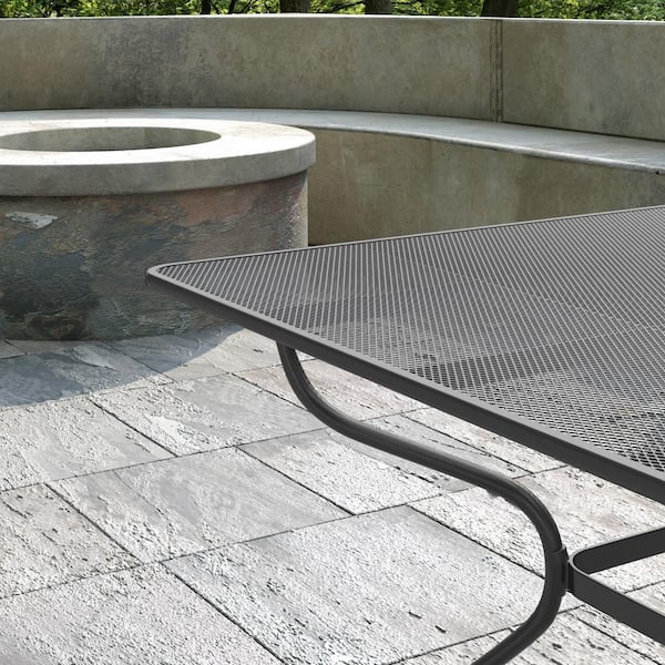 Steel mesh store patio furniture