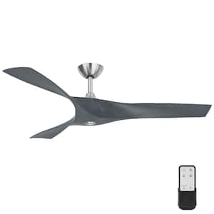 Wesley 52 in. Graywood Ceiling Fan with Remote Control