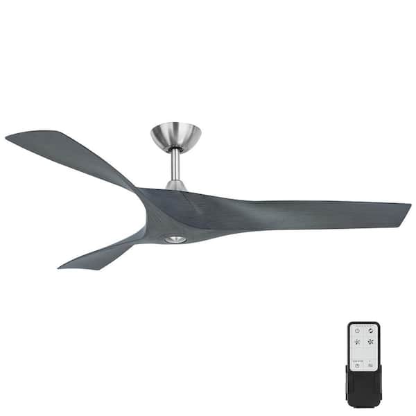Home Decorators Collection Wesley 52 in. Graywood Ceiling Fan with Remote Control