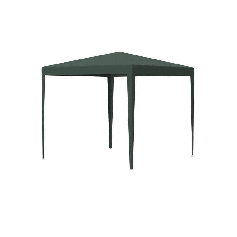 10 ft. x 10 ft. Green Outdoor Party Tent Canopy with Removable Walls