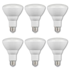 65W Equivalent BR30 Dimmable LED Light Bulb Cool White (6-Pack)
