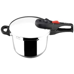 Presto 4 Quart Stainless Steel Pressure Cooker #01341. Works on Induction  Tops! 75741013411