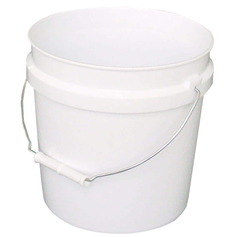 Leaktite 2 Gallon White Paint Bucket 2GL WHITE PAIL The Home Depot