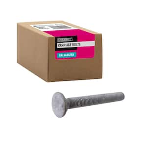 1/2 in.-13 x 4 in. Galvanized Carriage Bolt (25-Pack)