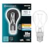 EcoSmart 60-Watt Equivalent A19 Dimmable White Filament CEC Clear Glass E26 Medium Base LED Light Bulb Selectable White (1-Pack)