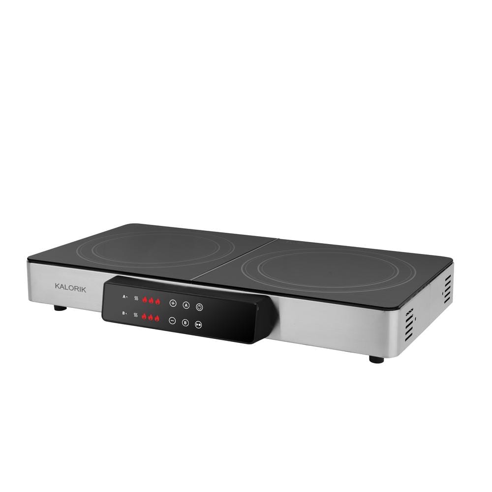 KALORIK MAXX 242 sq. in. Stainless Steel 2in1 Electric Griddle