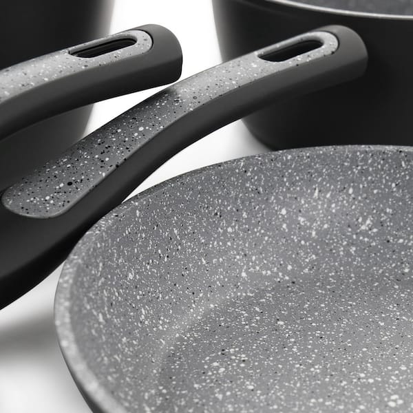 Oster 6 Quart Nonstick Aluminum Everyday Pan in Grey