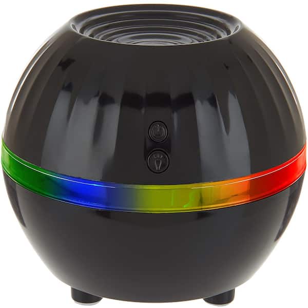 Air Innovations Ultrasonic Cool Mist Personal Humidifier with LED Mood Light  HUMID37-BLACK - The Home Depot