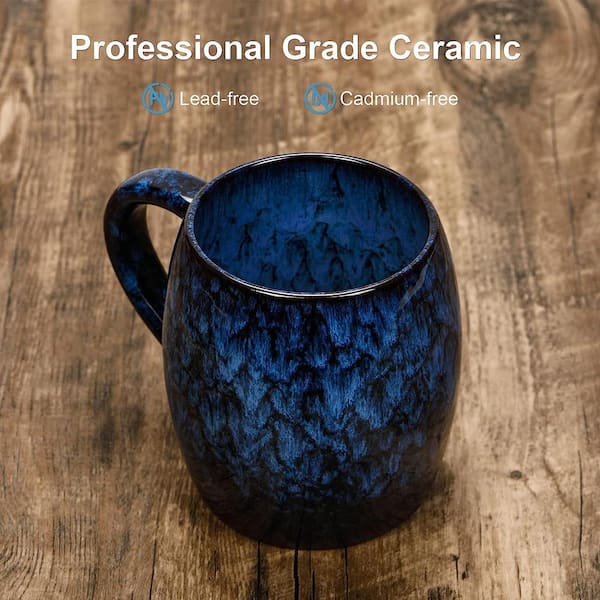 Mug Ceramic Multi Blue Pottery – Habitt