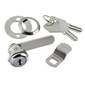 5/8 in. Chrome Cabinet and Drawer Utility Cam Lock
