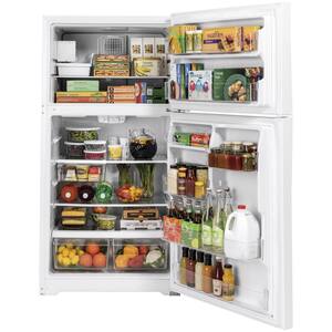 21.9 cu. ft. Top Freezer Refrigerator in White