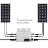 VEVOR VEVOR 600 W Solar Grid Tie Micro, 220 V Grid-tie, Inversor de  Corriente Solar, impermeable, Micro Inversor GTI, WVC resistente al agua,  MPPT
