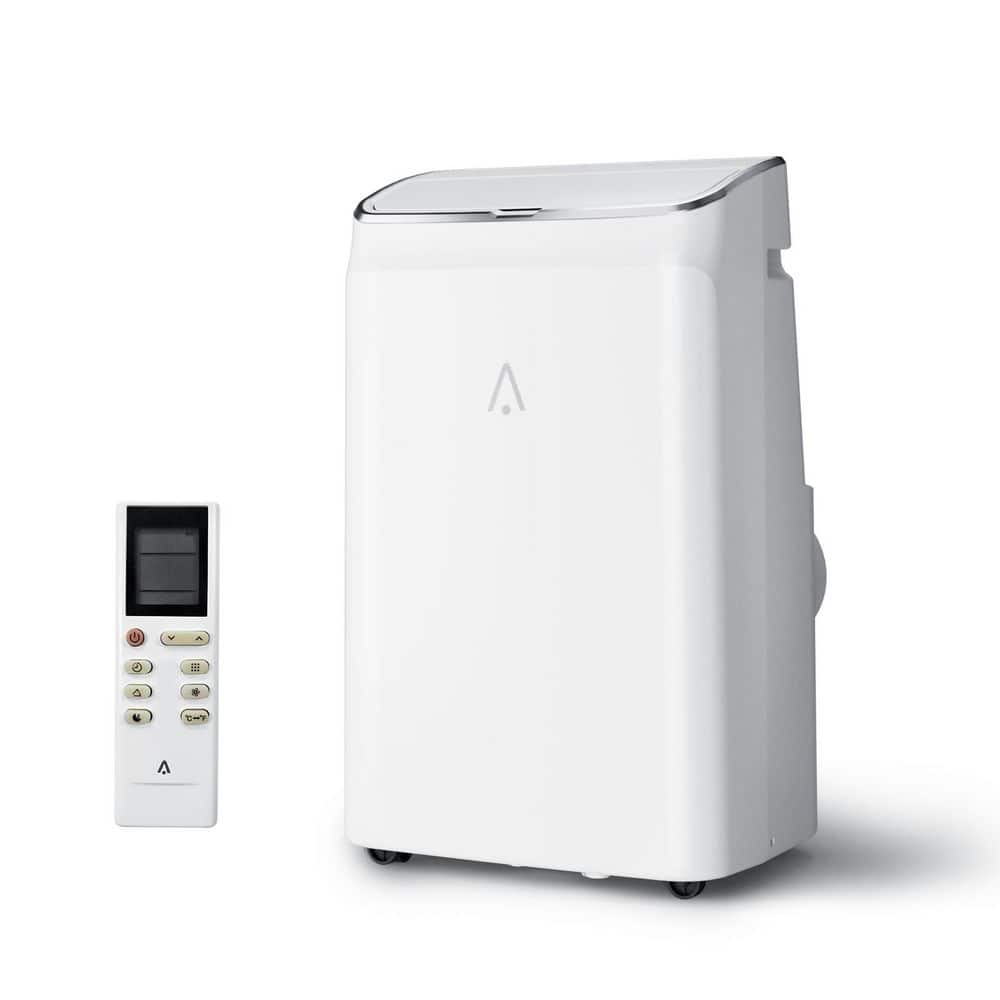 Garvee 9,300 (DOE) BTU 115-Volt Portable Air Conditioner Cools 750 sq. ft. with Dehumidifier and Remote in White