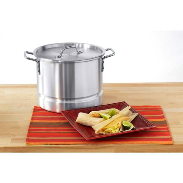 Imusa Stainless Steel Stock Pot with Lid