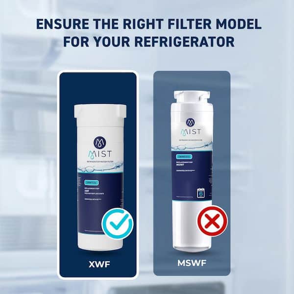 Mist XWF Compatible with GE XWF, WR17X30702, GBE21, GDE21, GDE25