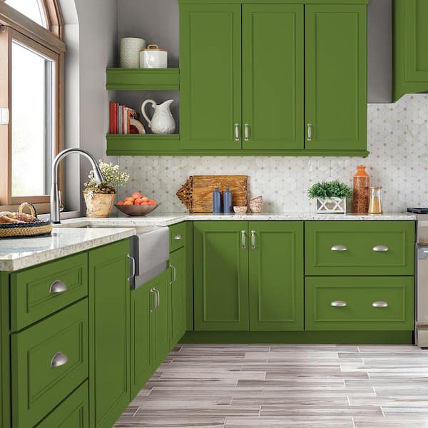 1 qt. #P370-7 Sun Valley Semi-Gloss Enamel Interior/Exterior Cabinet, Door & Trim Paint