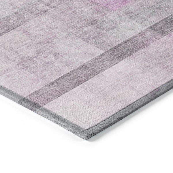 Chantille ACN568 Purple 8 ft. x 10 ft. Machine Washable Indoor/Outdoor Geometric Area Rug