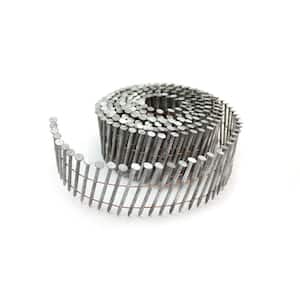 15° 1-3/4 in. Wire Collated Hot-Dipped Galvanized Ring Shank Coil Siding Nails-3,600 Count-for Siding and Cedar Shingles