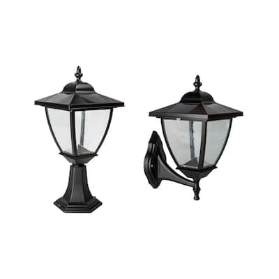 Battery Operated Post Lighting, Battery Operated Outdoor Chandelier Home Depot