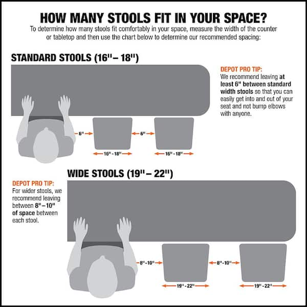 Redwood Foot Stool, Stable Stool with Flared-Leg Design