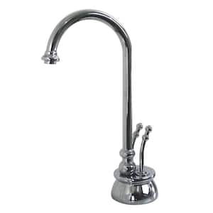 10 in. Docalorah 2-Handle Hot and Cold Water Dispenser Faucet (Tank sold separately), Polished Chrome