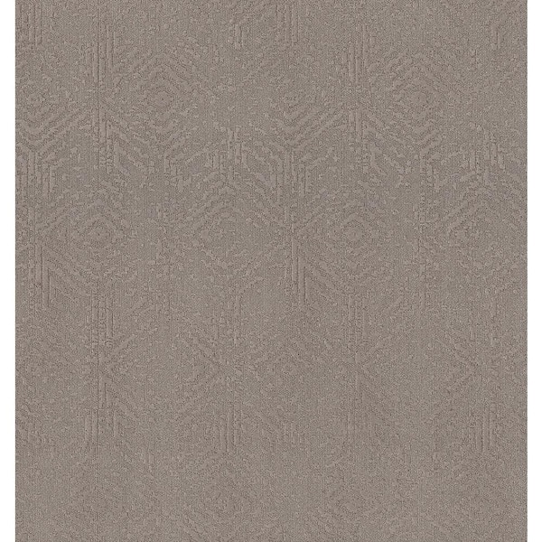 Shaw Starlore - Tree House - Brown 39.3 oz. Nylon Pattern Installed Carpet