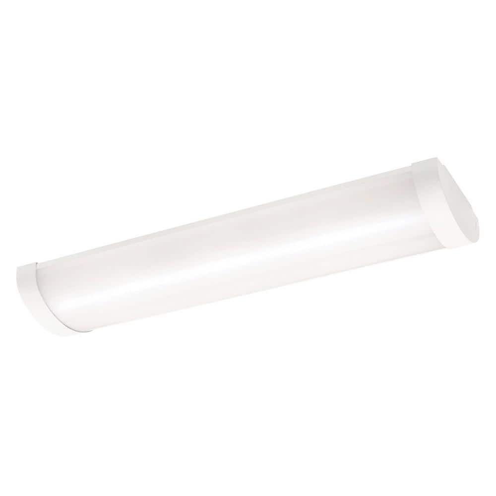 Pierce 24'' White Glass LED Linear Flush Mount