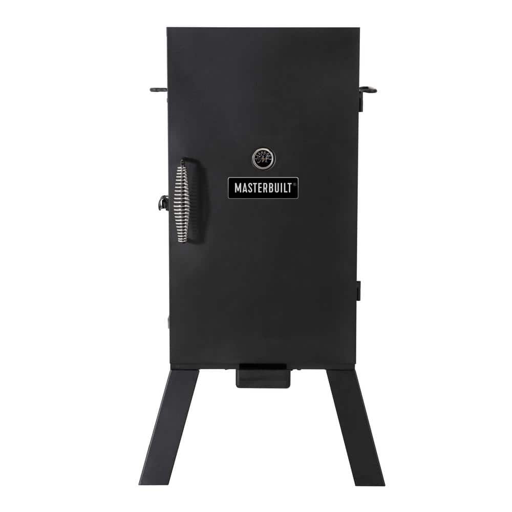 Masterbuilt 30 in. Analog Electric Smoker in Black with 3 Racks -  MB20070210