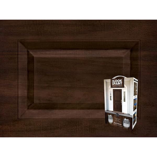 Wood Look Paint 16 oz. Black Walnut Front Door Kit FG-WL WAL FDK - The ...