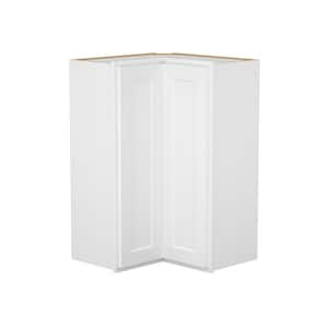 Easy-DIY 24 in. W x 12 in. D x 36 in. H in Shaker White Ready to Assemble Wall Easy Reach Kitchen Cabinet