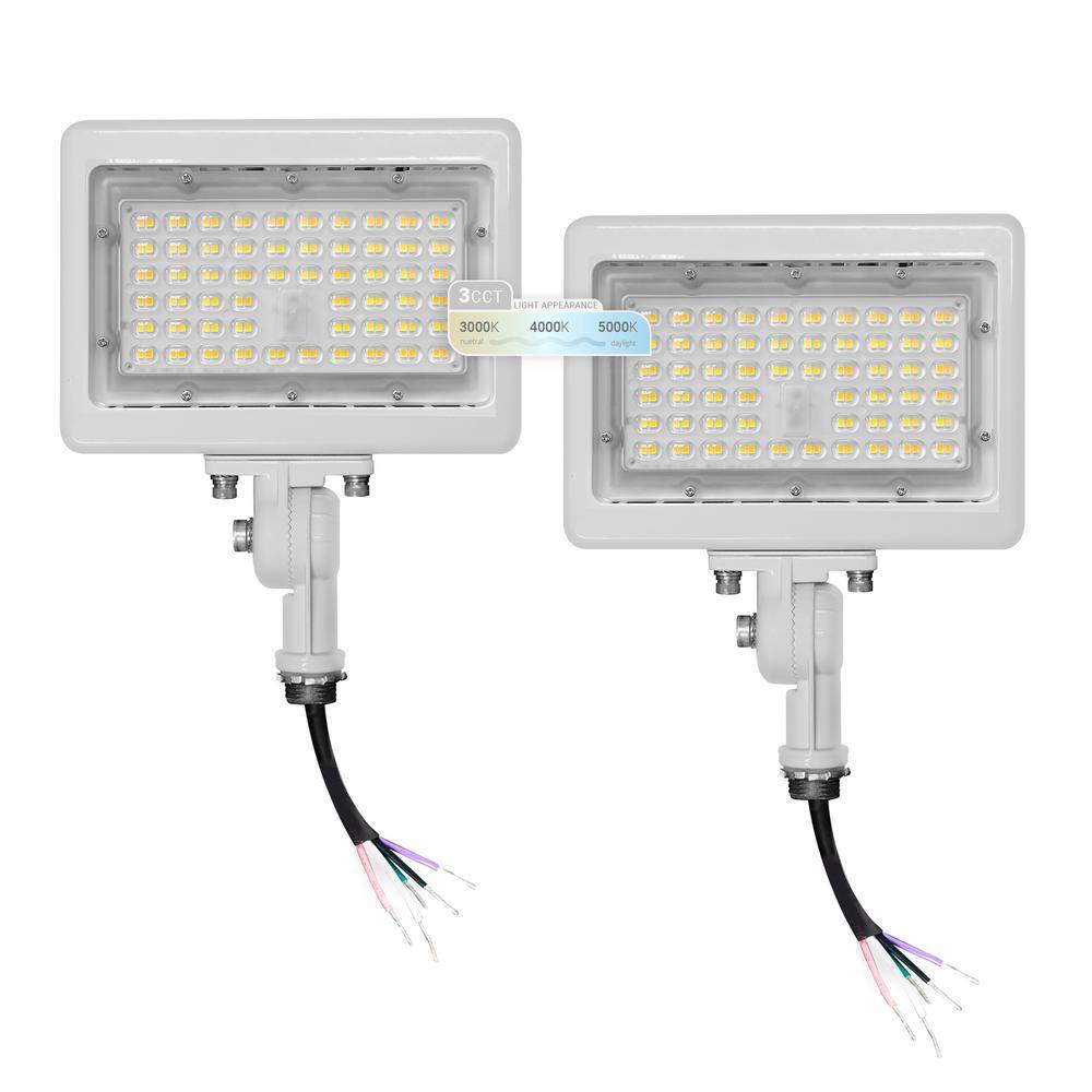 thumbnail image 2 of NUWATT 50W LED Flood Light - 3CCT Selectable & IP65 Waterproof Outdoor Lighting 2 of 5